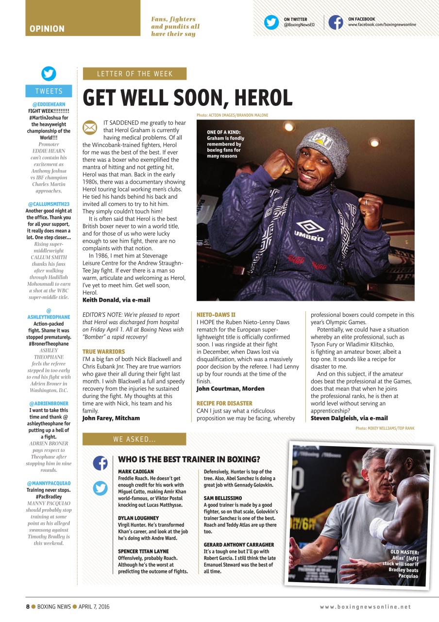 Boxing News Preview Pages