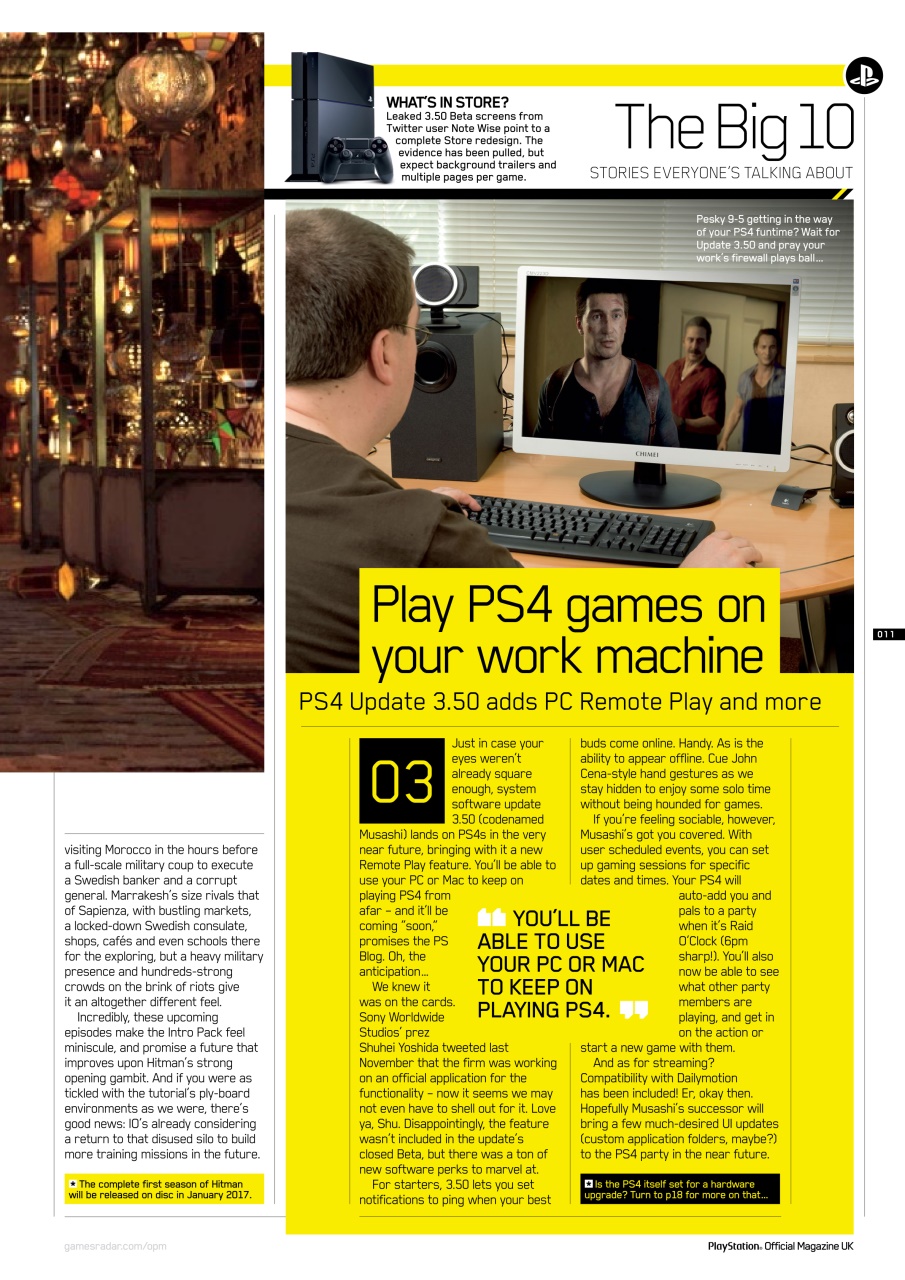 PLAY Magazine Preview Pages