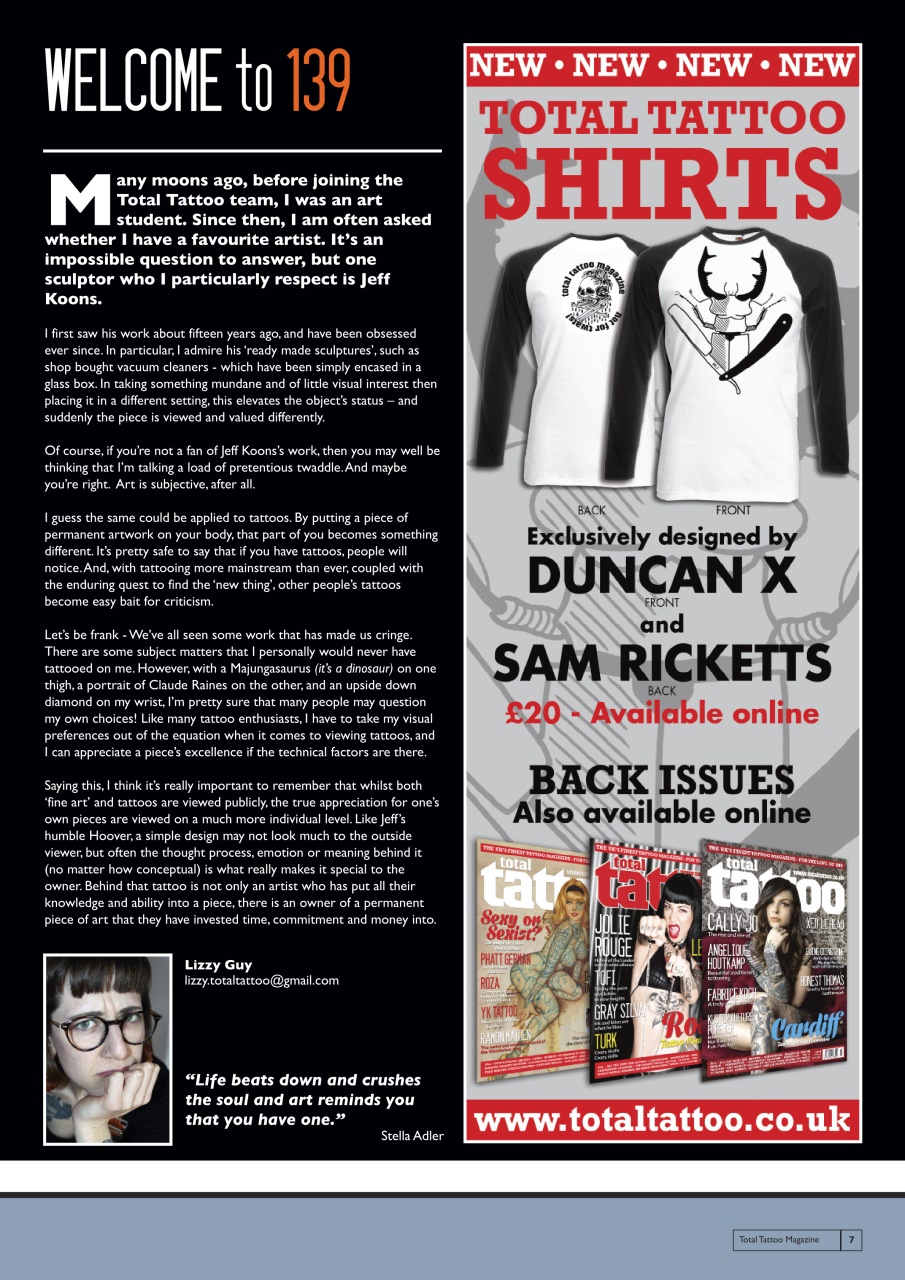 Total Tattoo Preview Pages