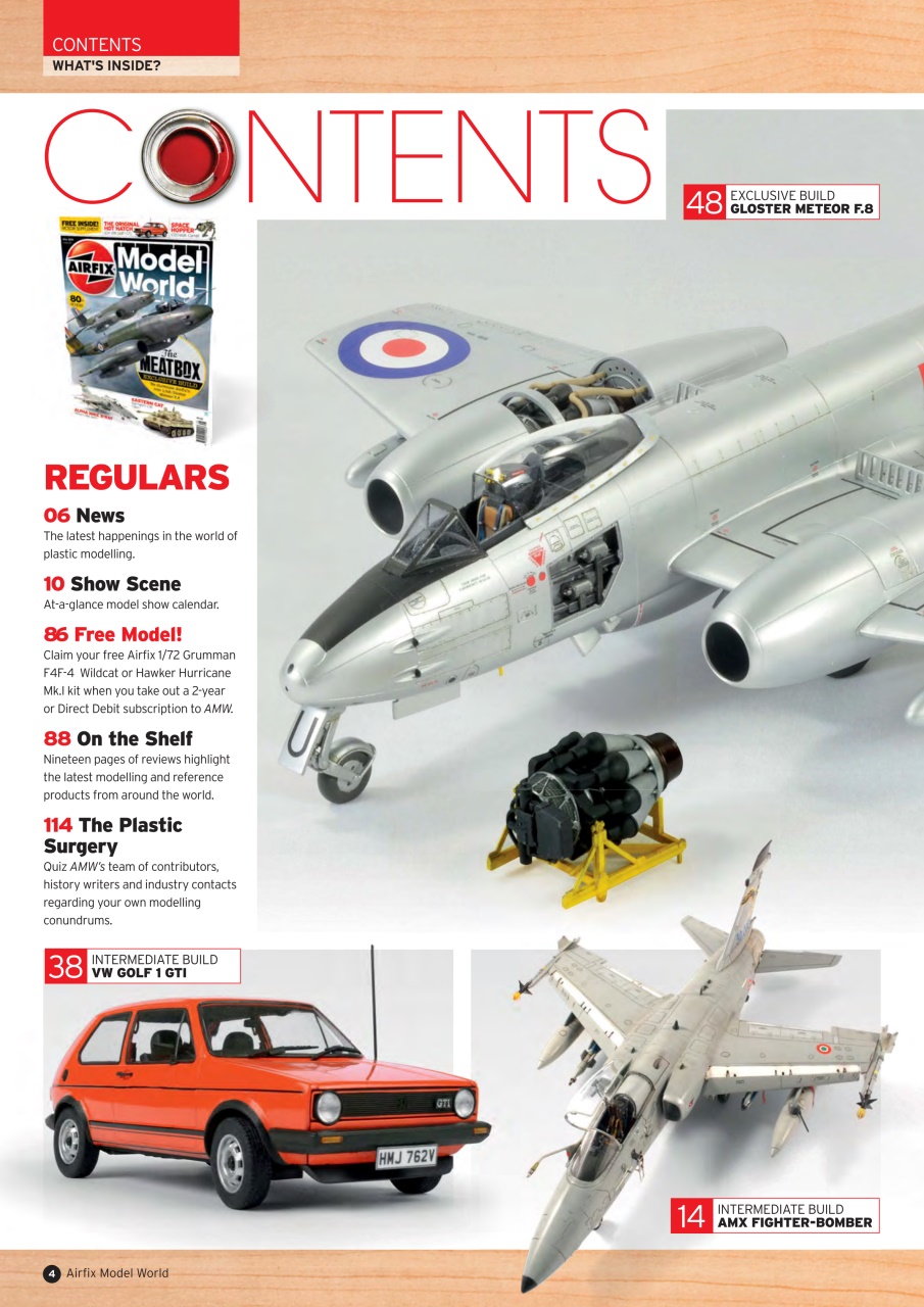 Airfix Model World Preview Pages