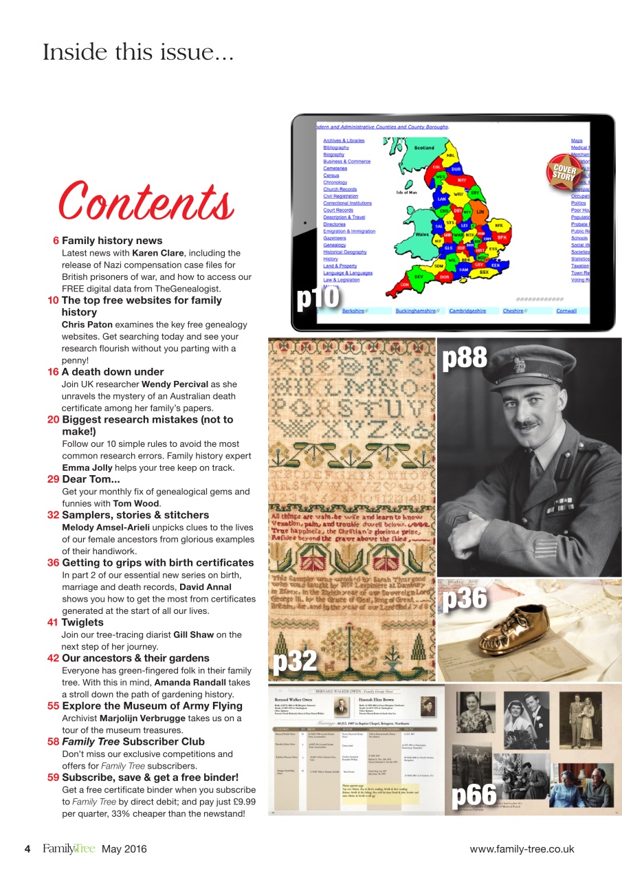 Family Tree Preview Pages