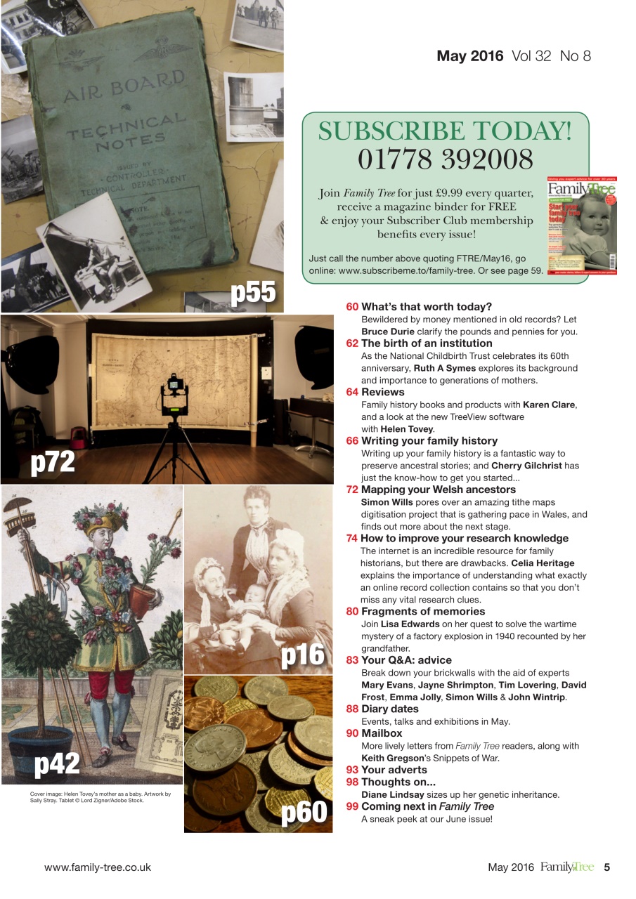 Family Tree Preview Pages