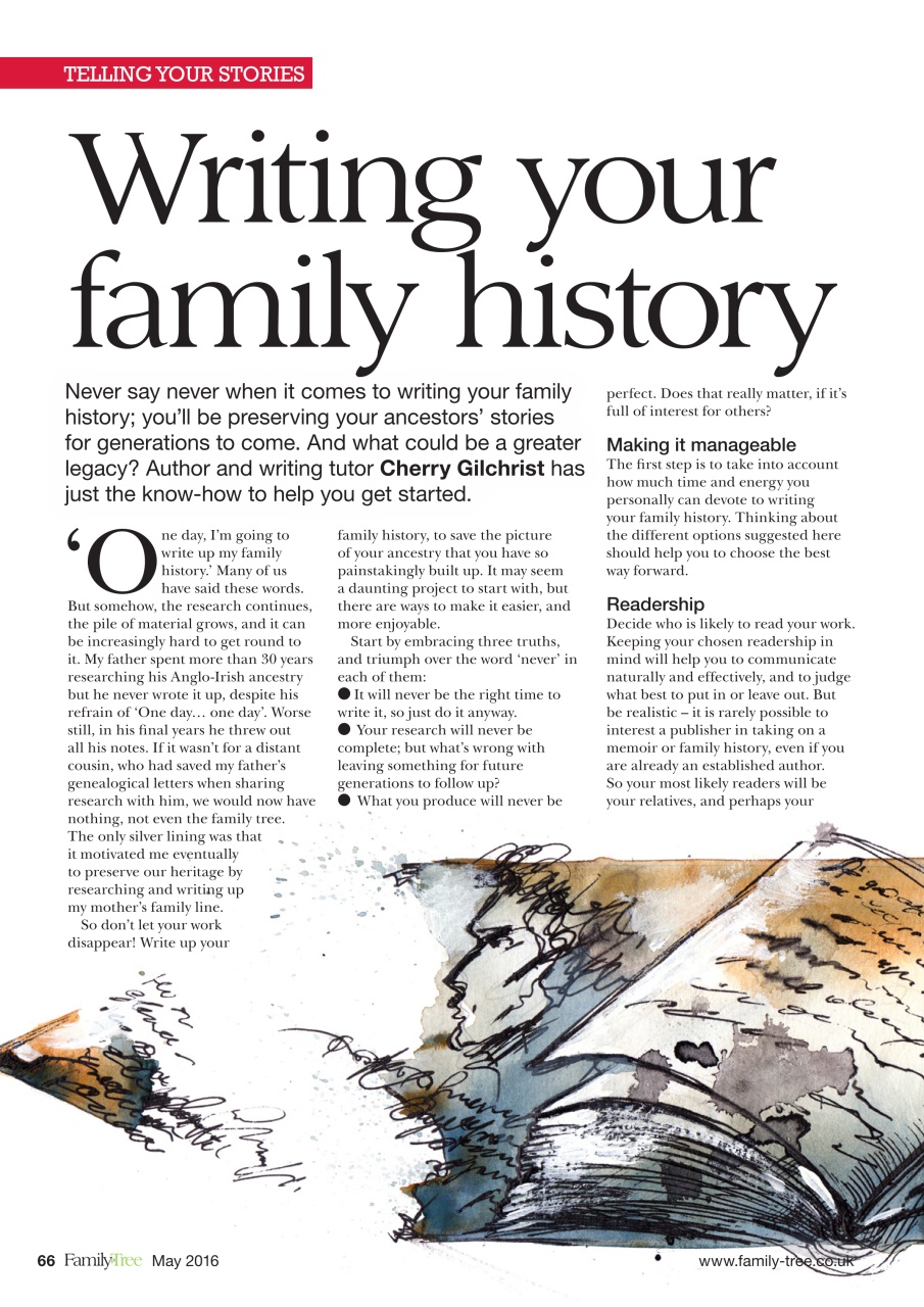 Family Tree Preview Pages