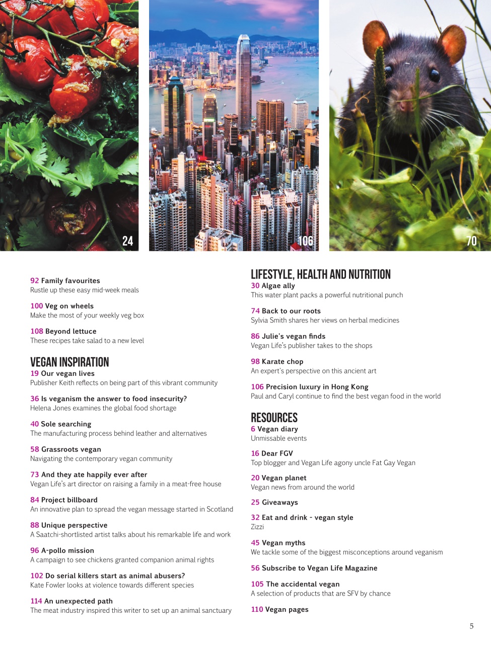 Vegan Life Preview Pages