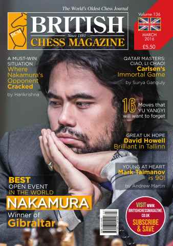 British Chess Magazine issue March 2016