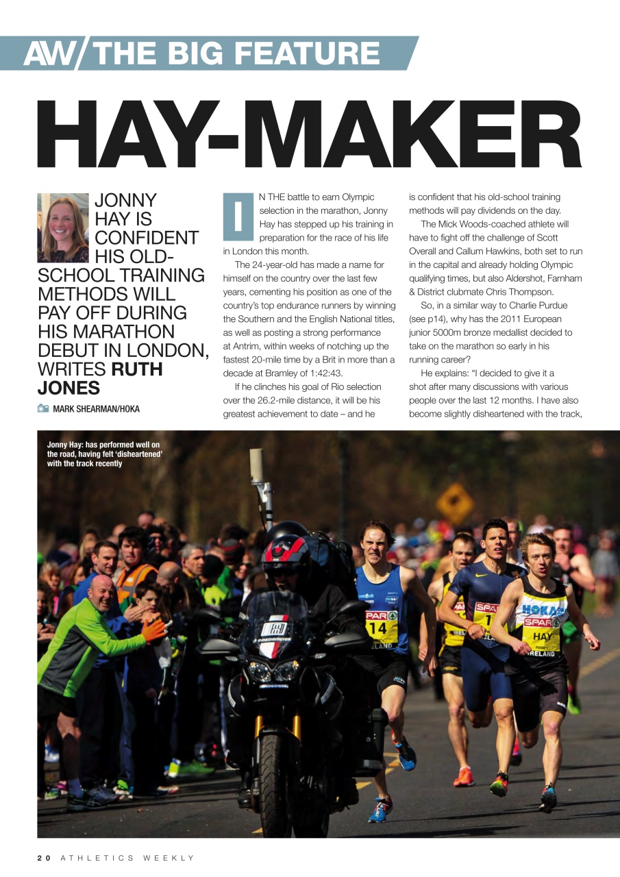 AW – Athletics Weekly Magazine Preview Pages