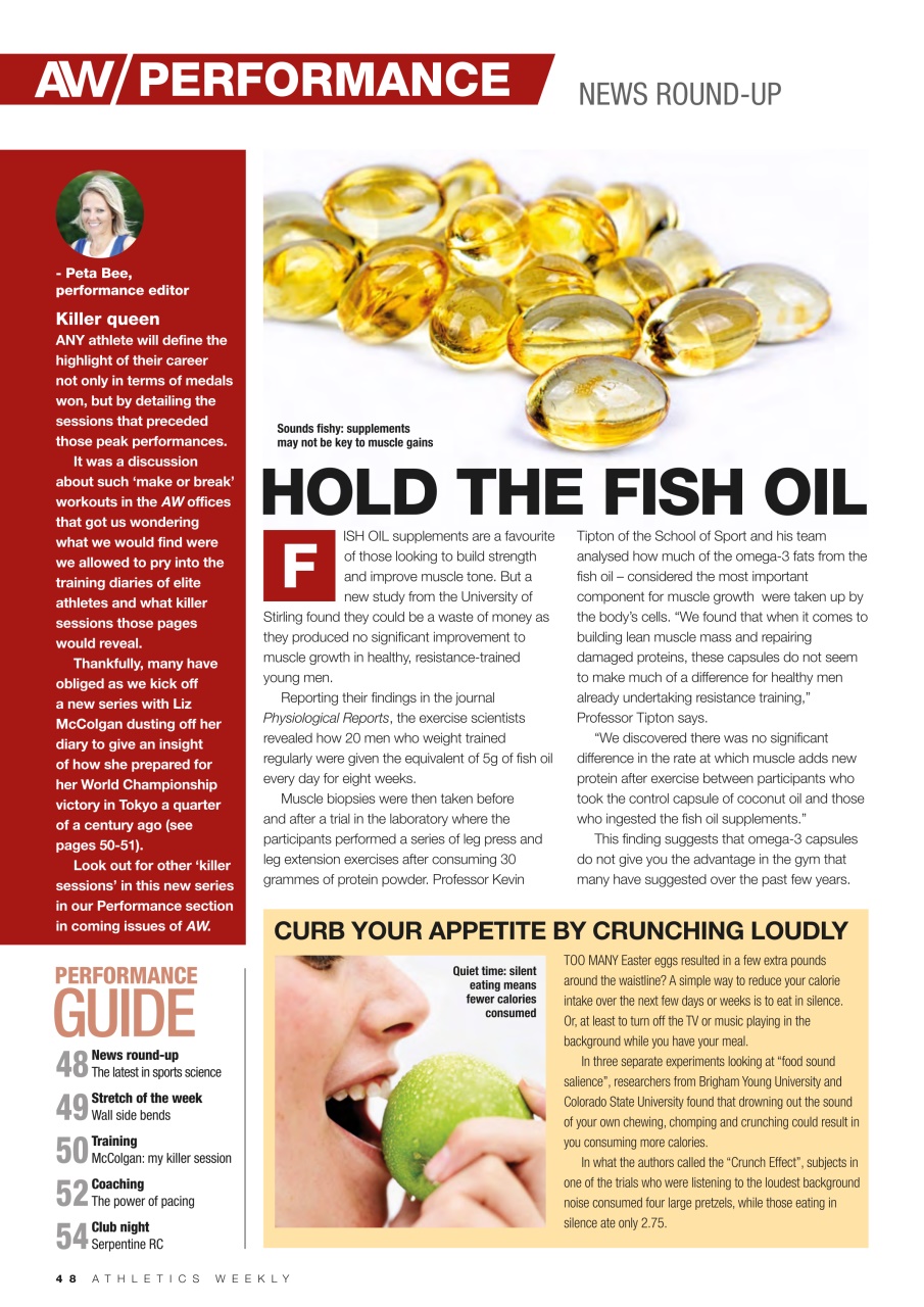 AW – Athletics Weekly Magazine Preview Pages