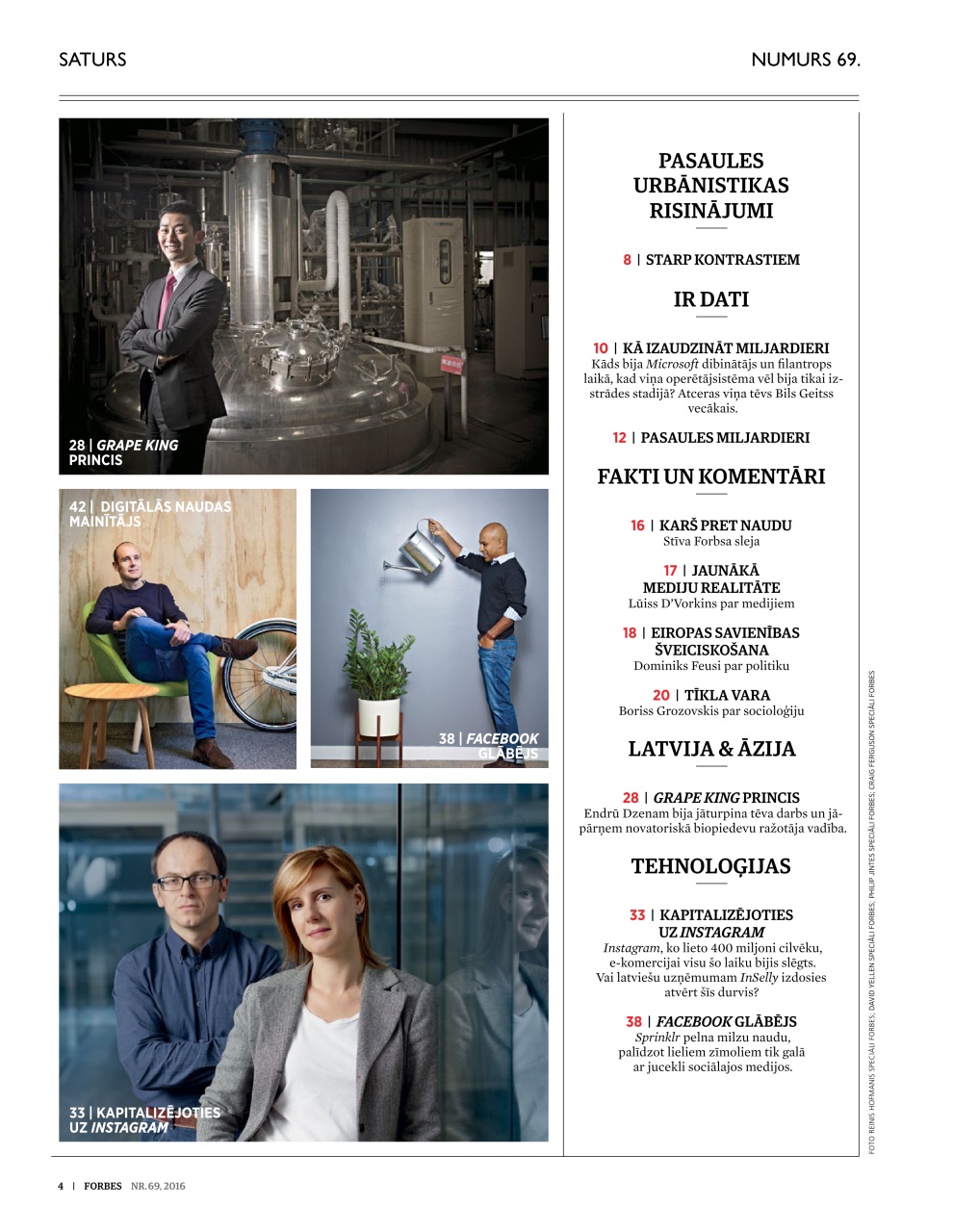 Forbes Latvia Preview Pages