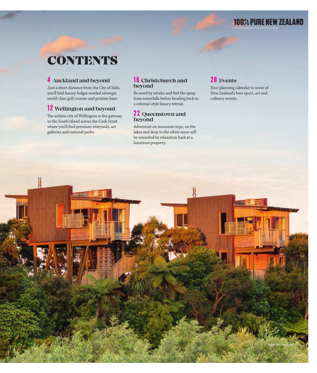 Luxury Travel Preview Pages