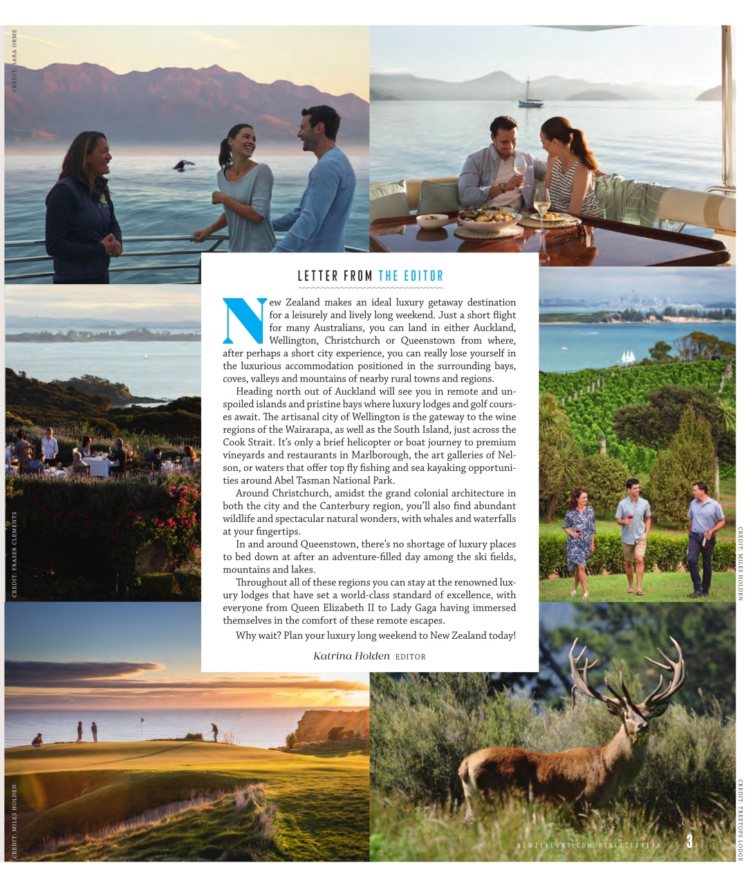 Luxury Travel Preview Pages