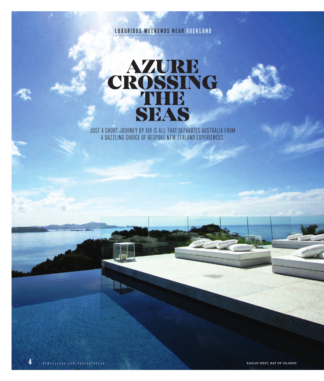 Luxury Travel Preview Pages