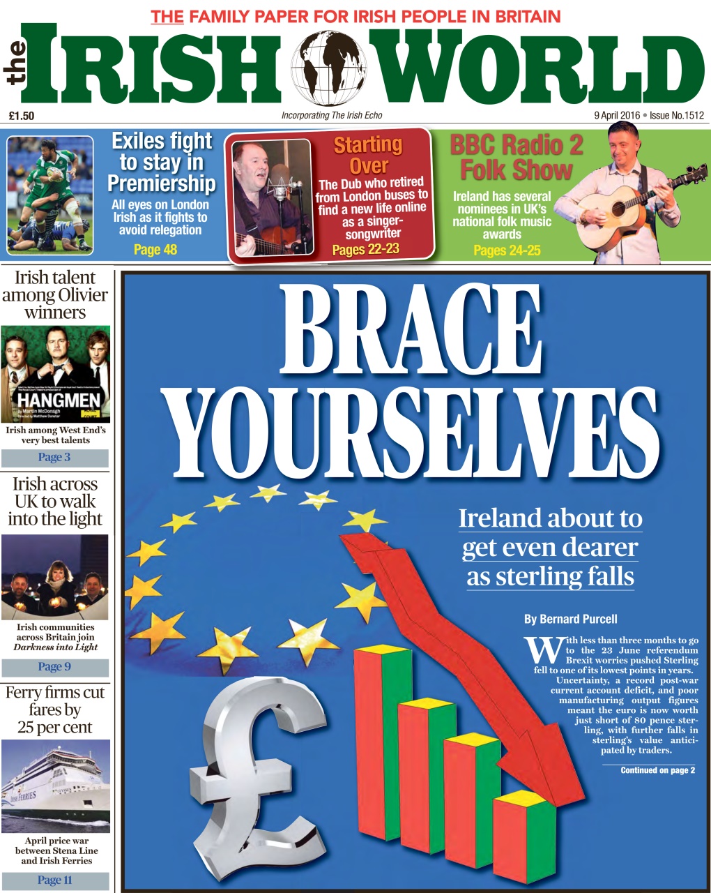 Irish World Preview Pages