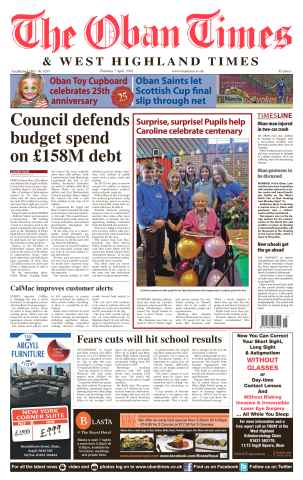 The Oban Times & Lochaber Times issue 7th April 2016