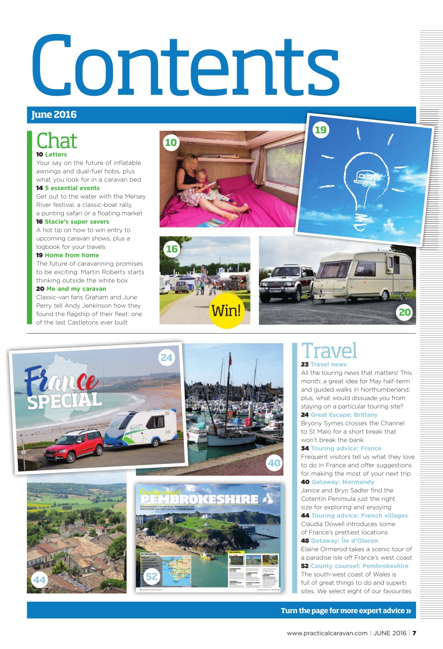 Practical Caravan Preview Pages