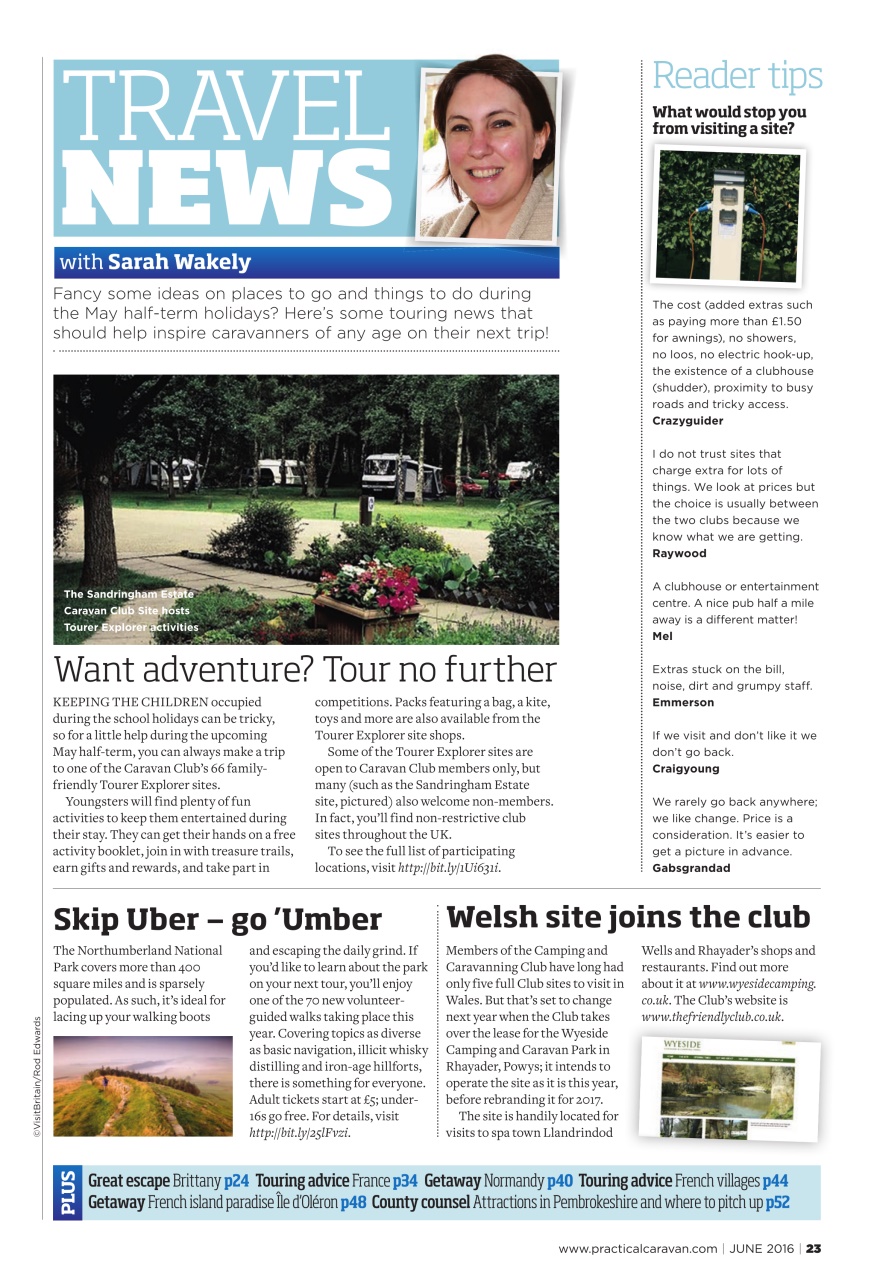 Practical Caravan Preview Pages