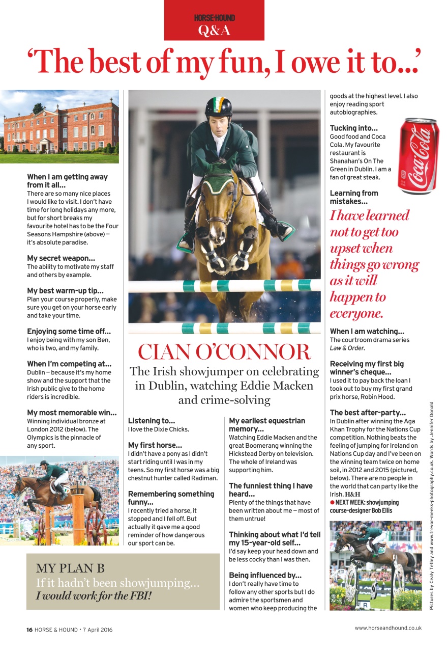 Horse & Hound Preview Pages