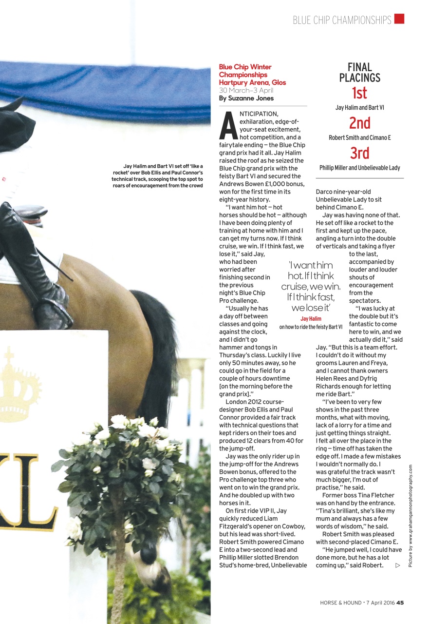 Horse & Hound Preview Pages