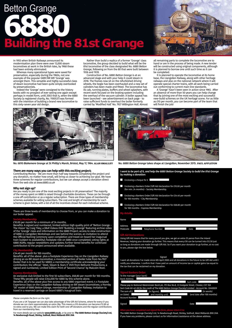 Heritage Railway Preview Pages