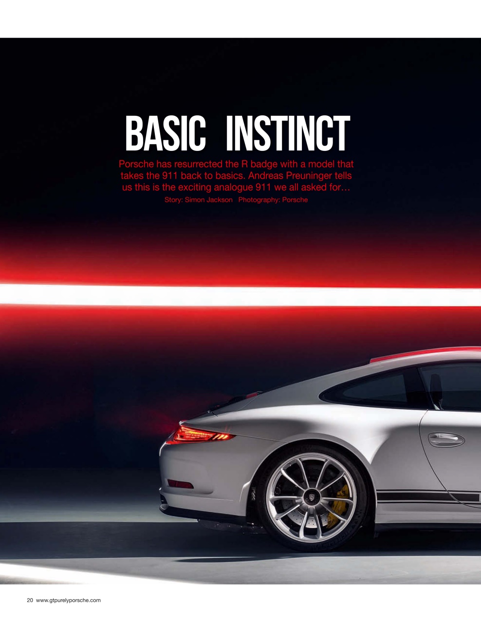 GT Porsche Preview Pages