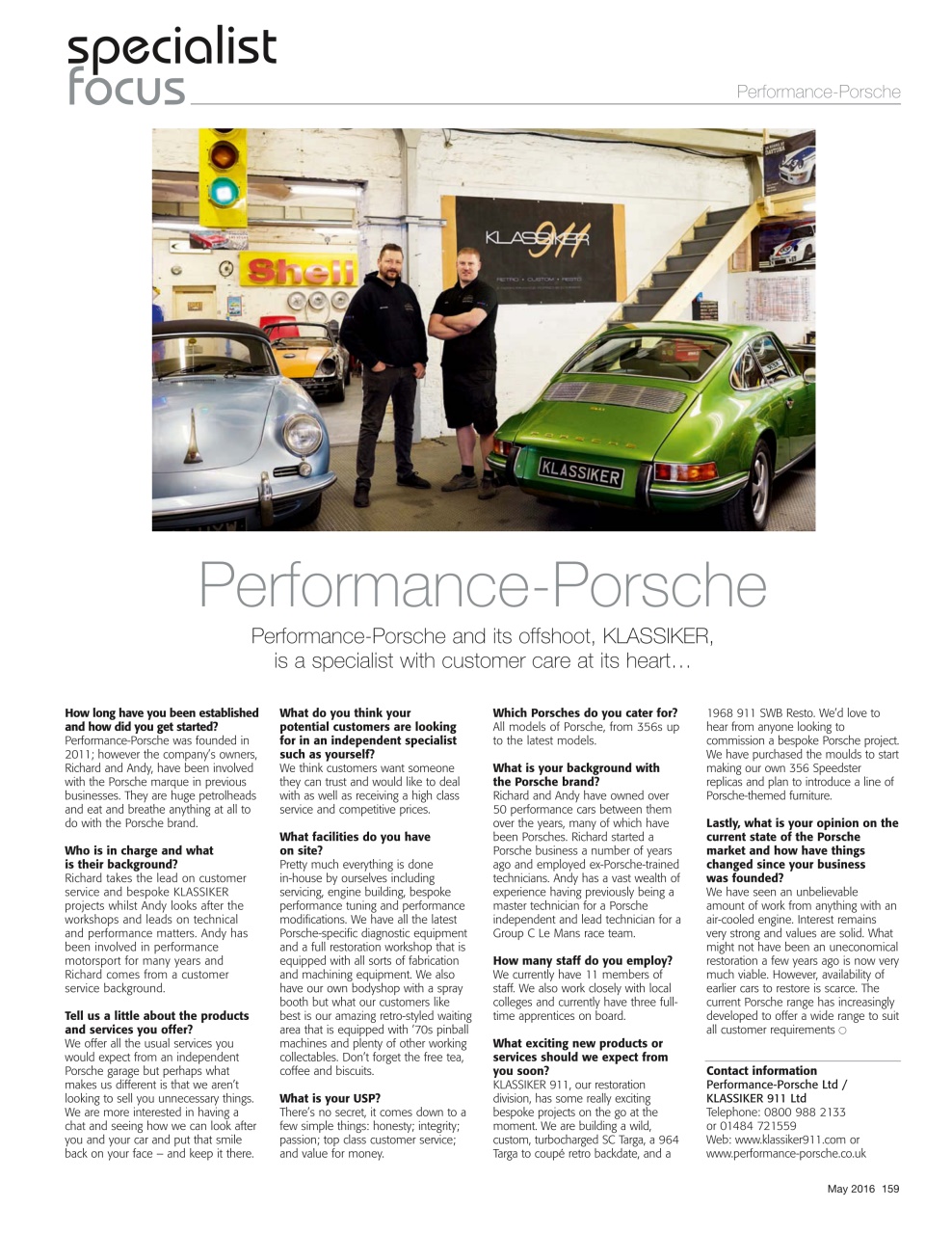 GT Porsche Preview Pages