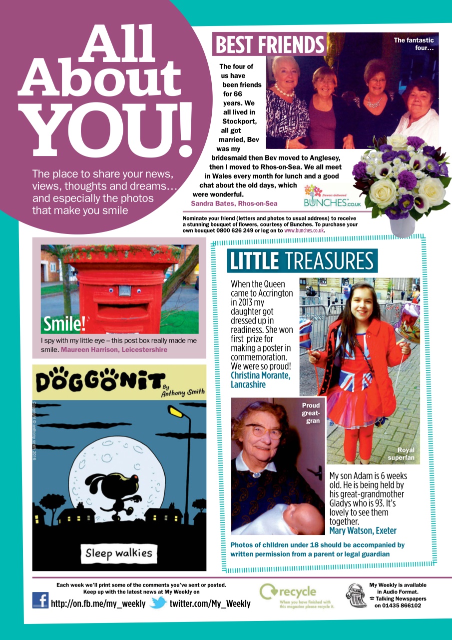 My Weekly Preview Pages