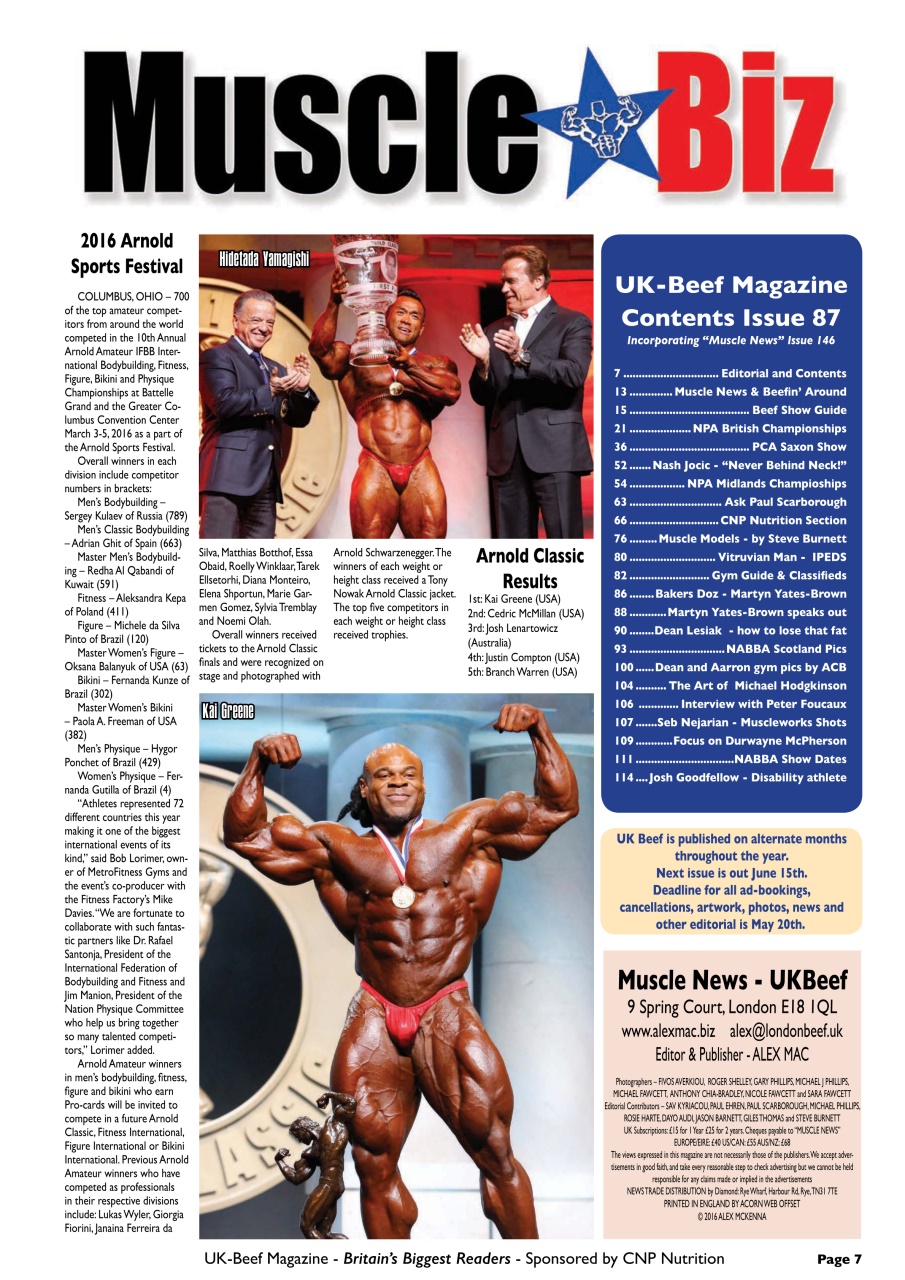 UK Beef Magazine Preview Pages