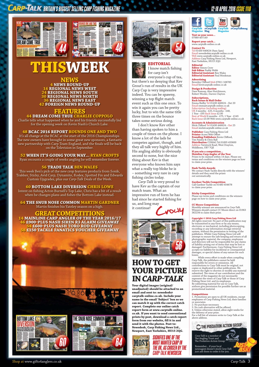 Carp-Talk Preview Pages