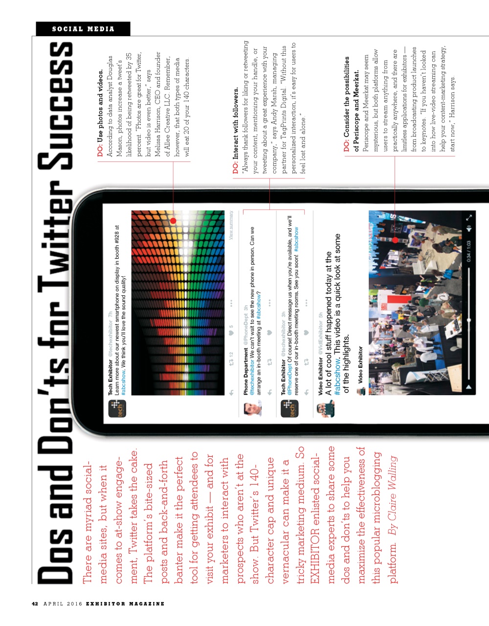 EXHIBITOR Magazine Preview Pages