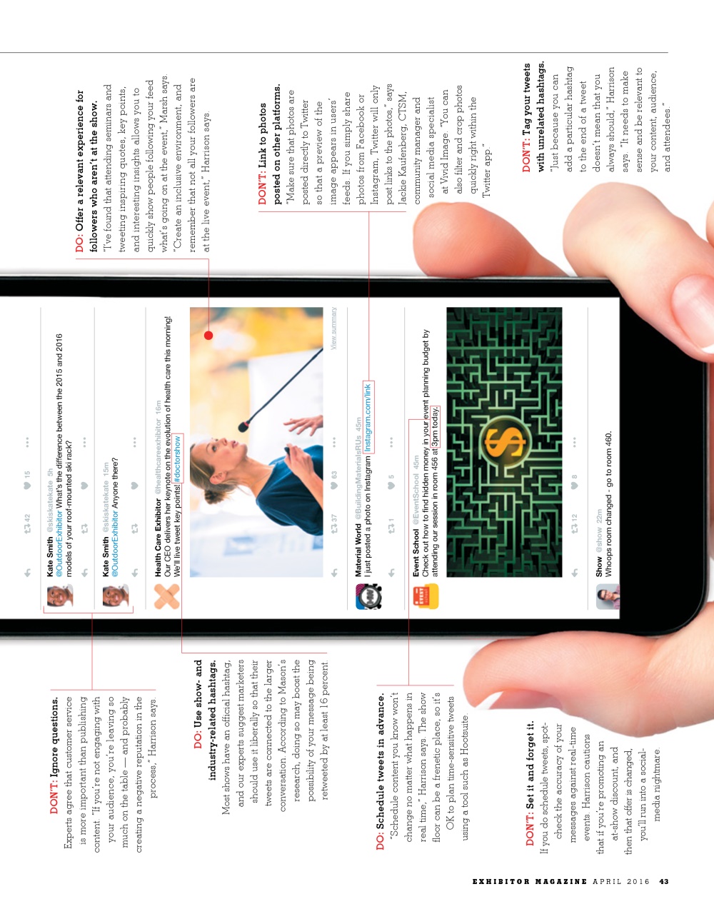 EXHIBITOR Magazine Preview Pages