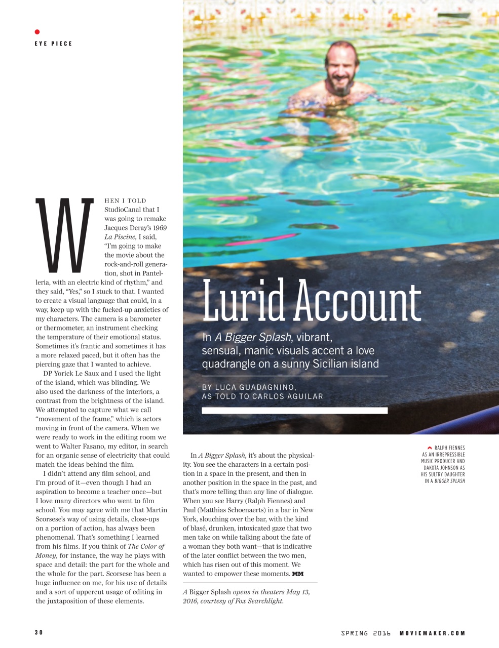 MovieMaker Magazine Preview Pages