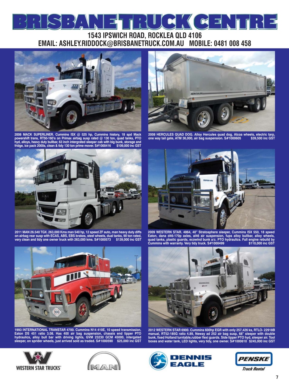 JUST TRUCKS Preview Pages