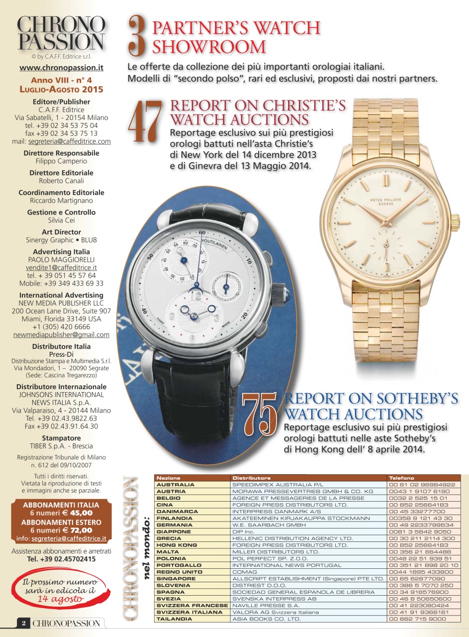 CHRONO PASSION Preview Pages