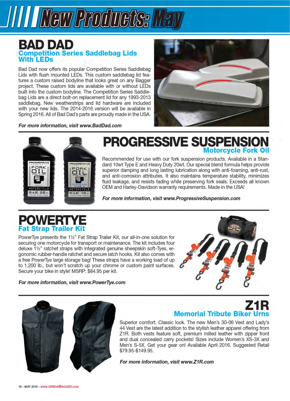 Urban Bagger Preview Pages