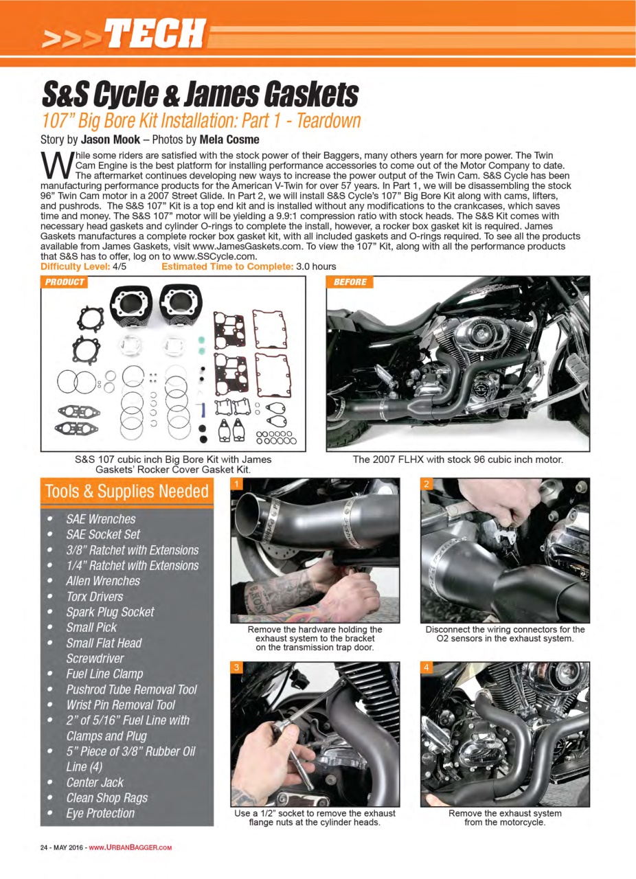 Urban Bagger Preview Pages