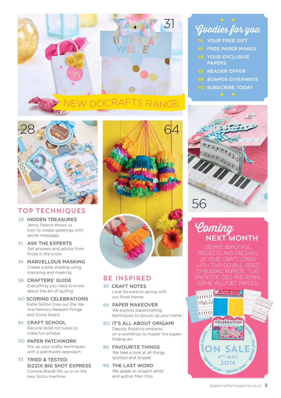 PaperCrafter Preview Pages