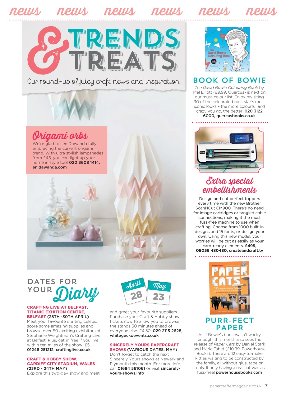 PaperCrafter Preview Pages