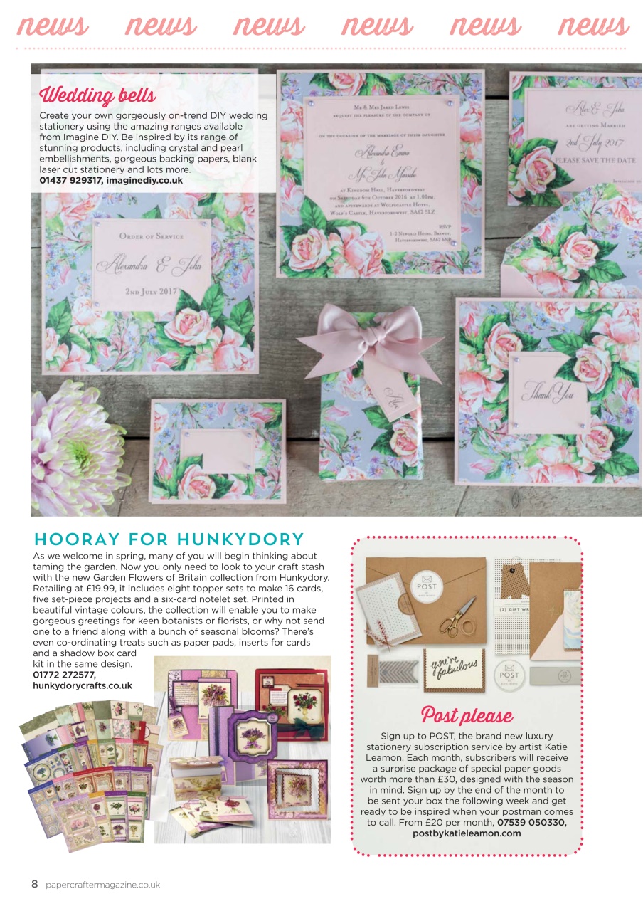 PaperCrafter Preview Pages