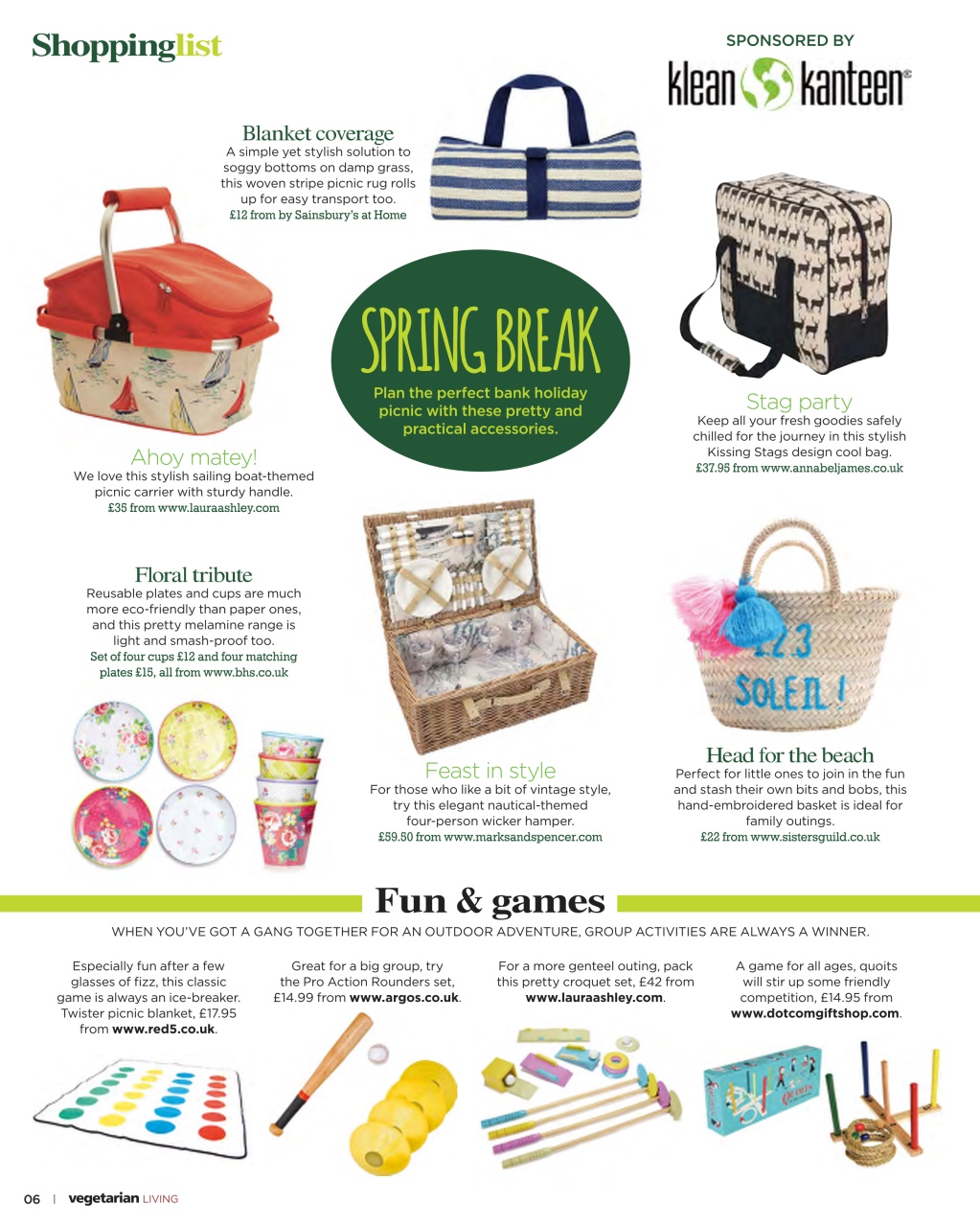 Vegetarian Living Preview Pages