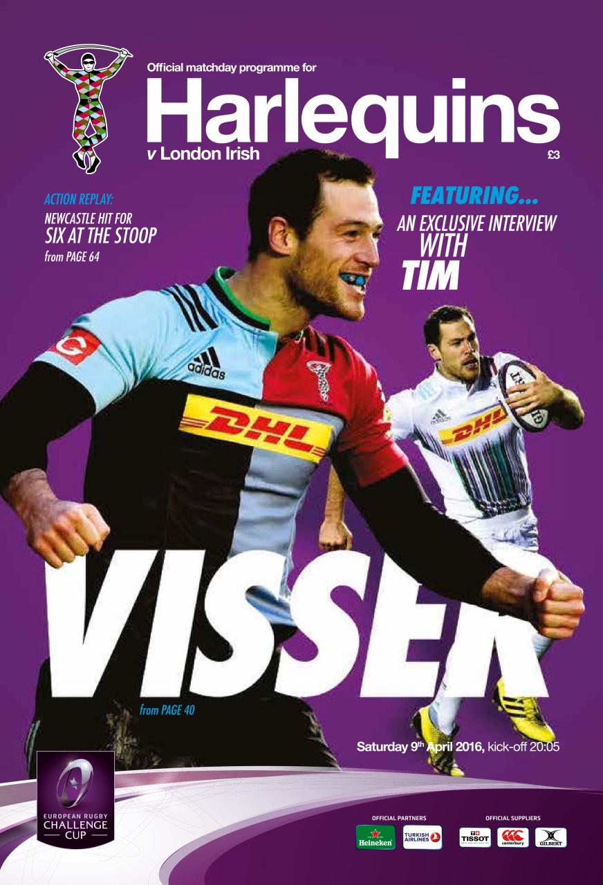 Harlequins Preview Pages