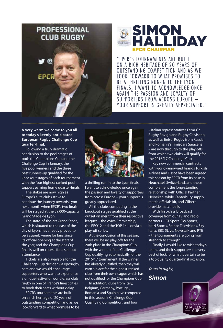 Harlequins Preview Pages