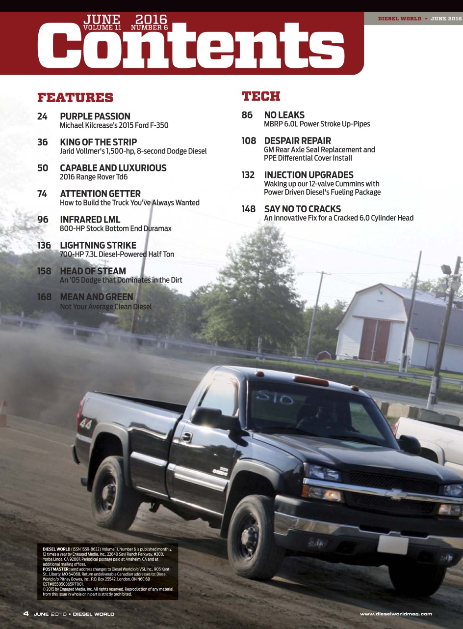 Diesel World Preview Pages