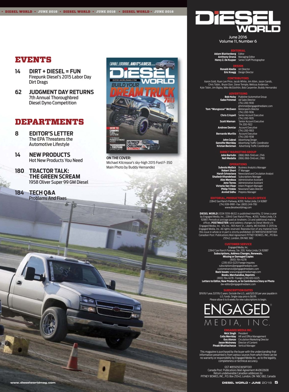 Diesel World Preview Pages