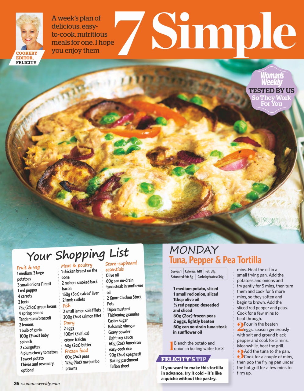 Woman's Weekly Preview Pages