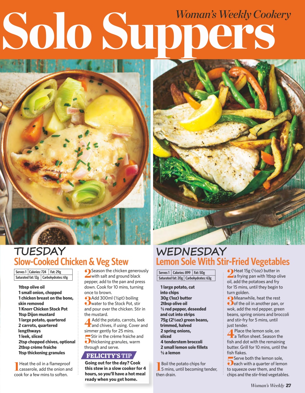 Woman's Weekly Preview Pages