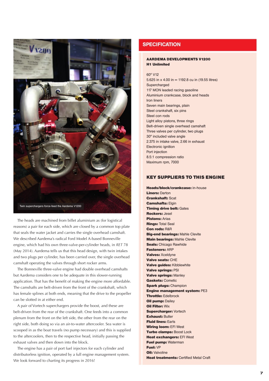 Race Engine Technology Preview Pages