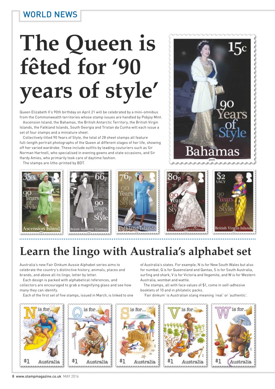 Stamp Magazine Preview Pages