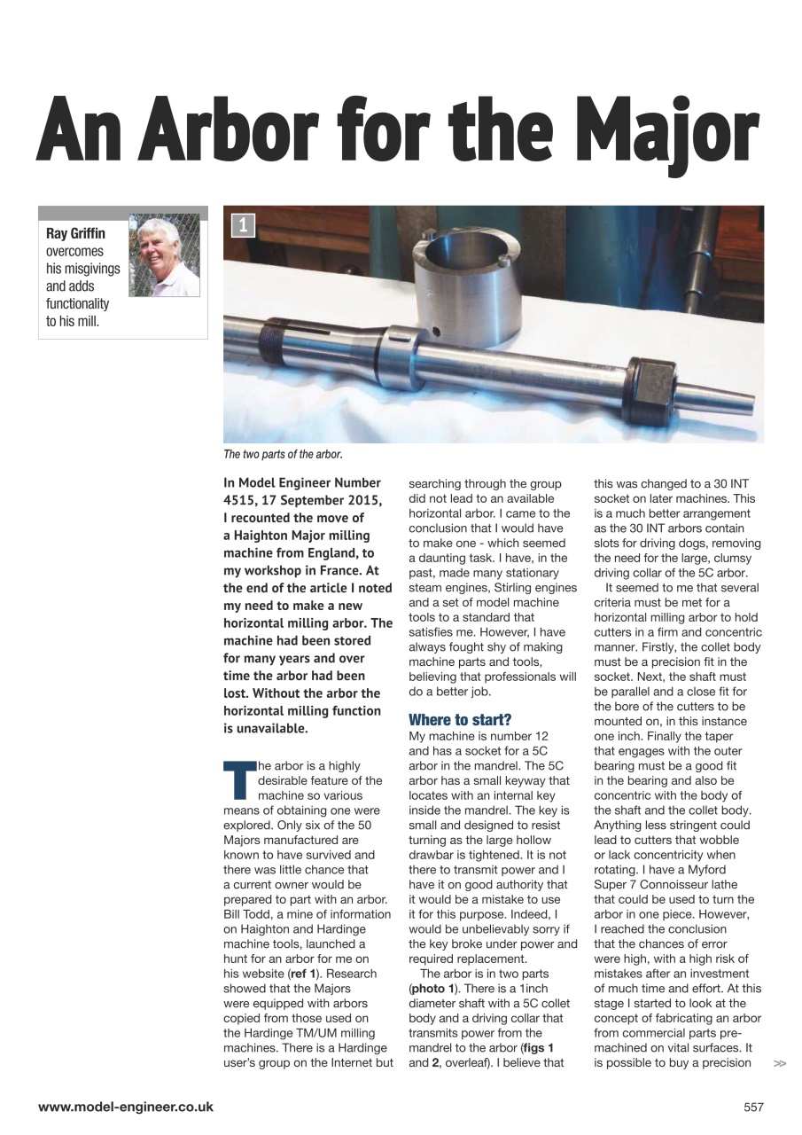 Model Engineer Preview Pages