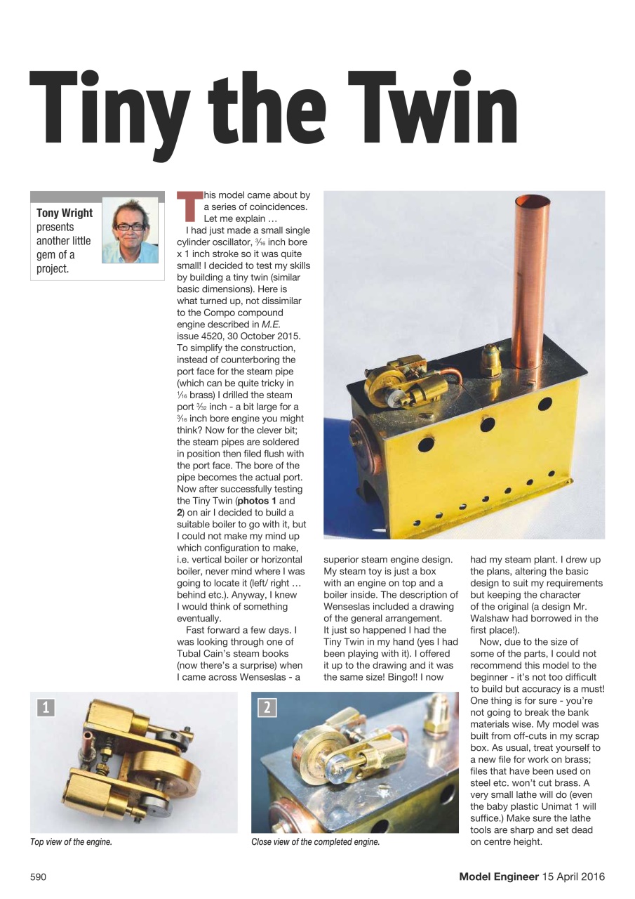 Model Engineer Preview Pages