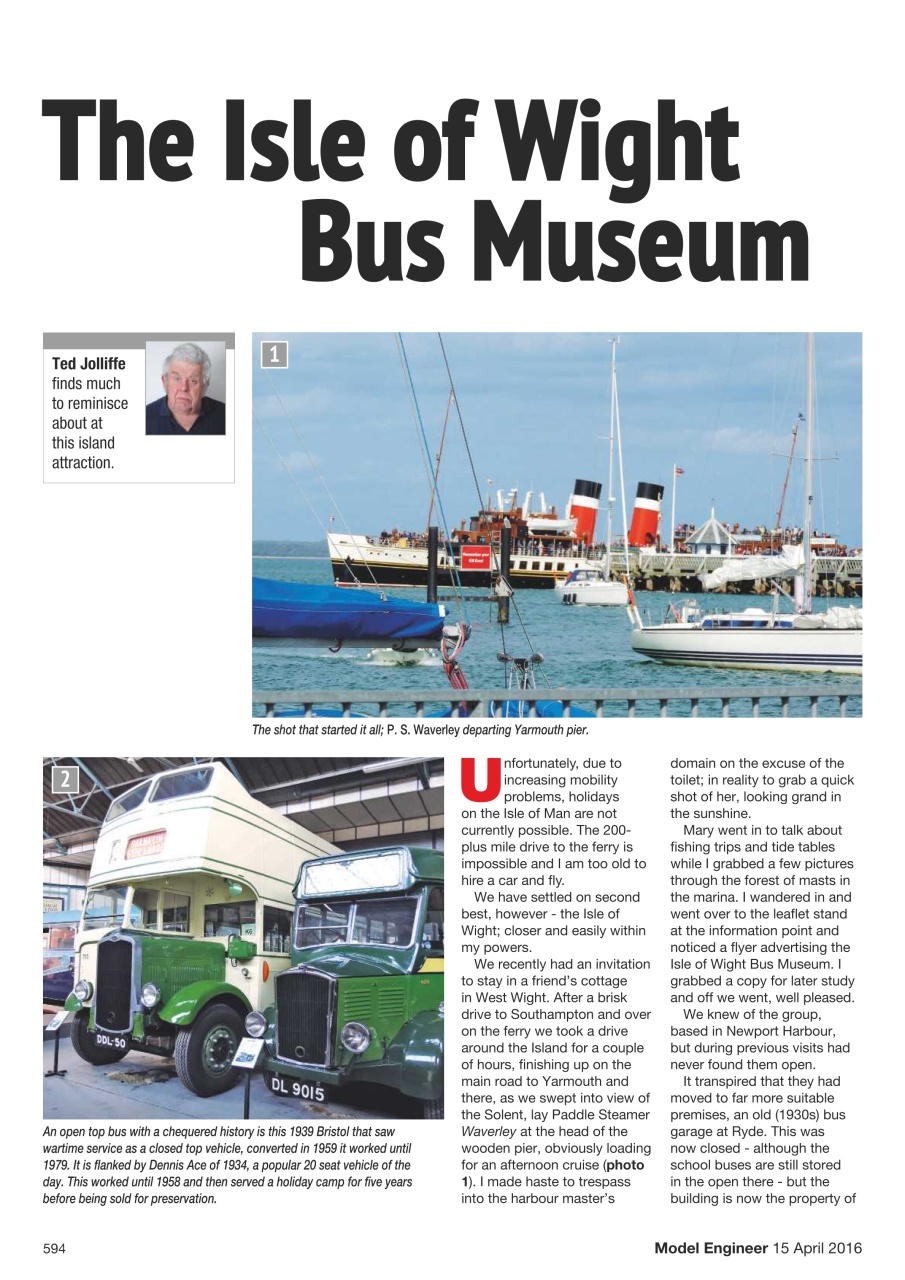 Model Engineer Preview Pages