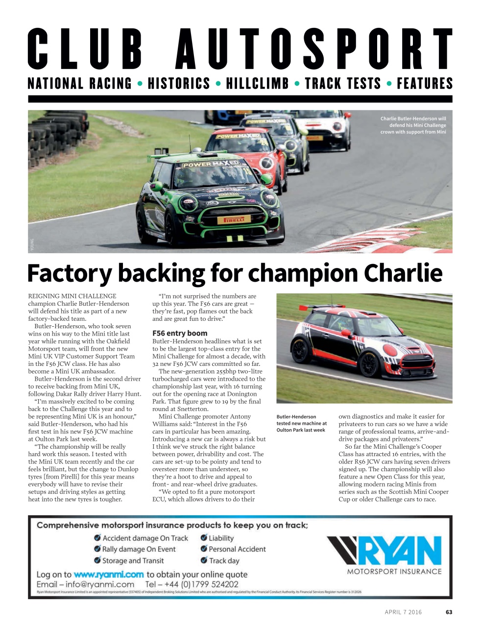 Autosport Preview Pages